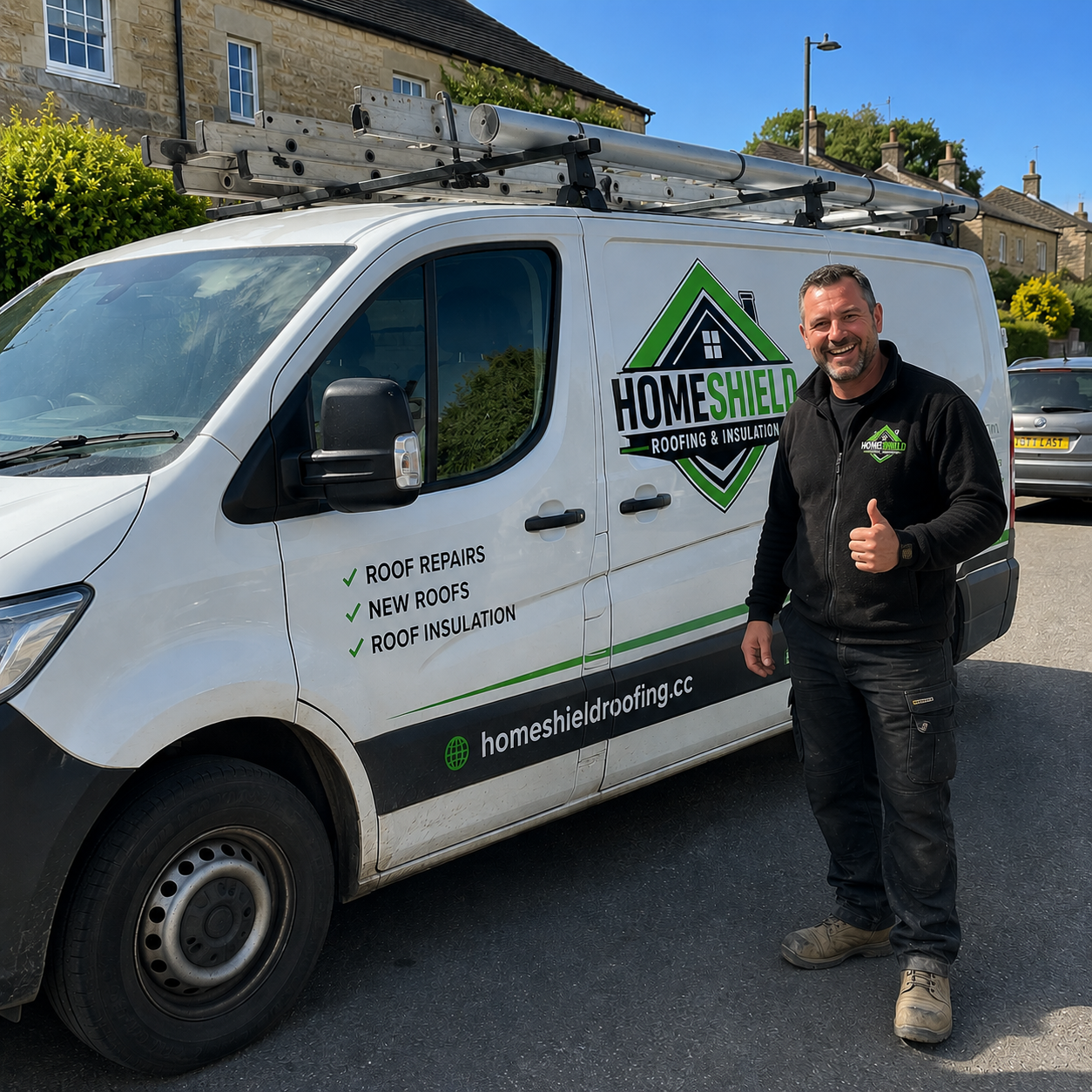 Harrison Guscott, owner of Homeshield Roofing & Insulation Ltd